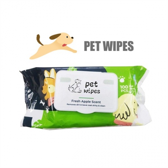 Toallitas antipulgas y antigarrapatas para perros y gatos,toallitas húmedas  para mascotas,antibacterianas Fabricante y proveedor